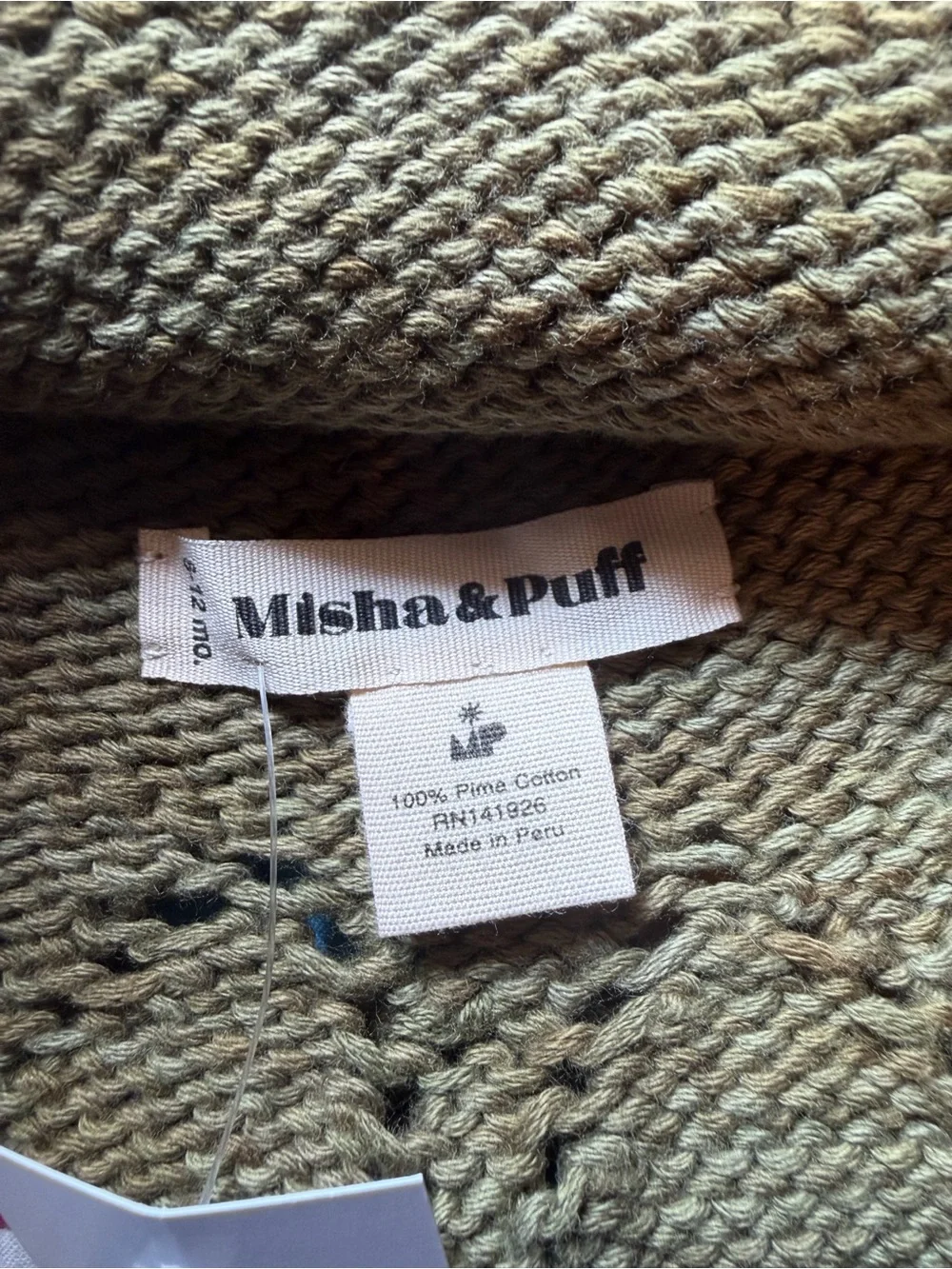 Misha And Puff Pima Cotton Sun Hat 6/12m